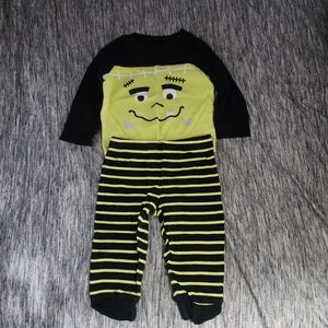 Carter's Striped Halloween Outfit